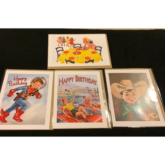 Vintage Look - New Stock - Made in USA - Lot of 7 - Happy Birthday, Get Well, +1 - Picture 10 of 11